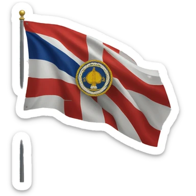 National cadet corps flag  sticker