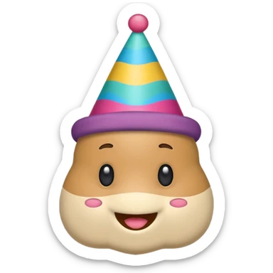 party plushie sticker