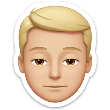 cocky smirk eyes closed sticker