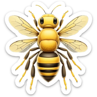 Honeybee sticker