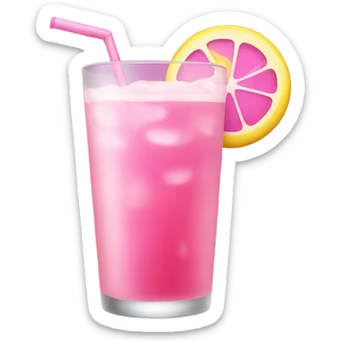 Pink drink  sticker