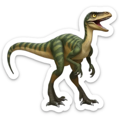 Velociraptor sticker