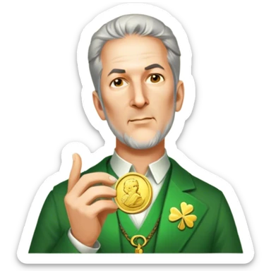 Golden Token sticker