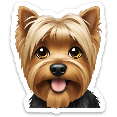 yorkie sticker