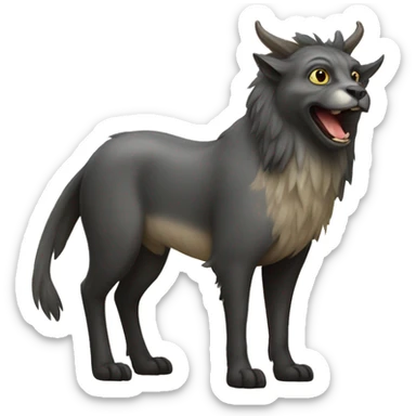 Portuguese animal beast sticker