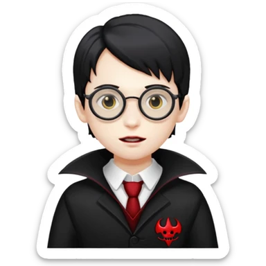 vampire kids with opticsl sticker