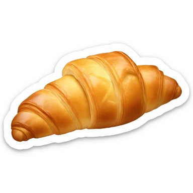 Croissant sticker