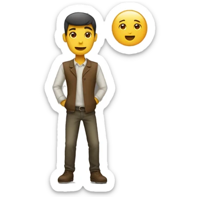 Homme et une femme qui se reconforte sticker