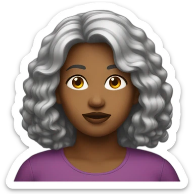 Grosse femme sticker