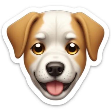 sad dog crying sticker