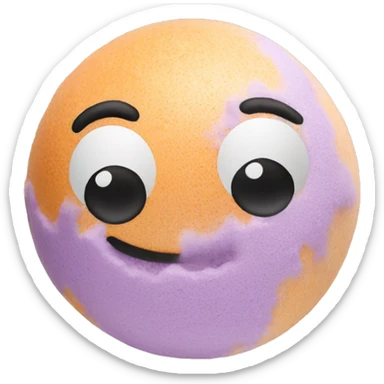 bath bomb sticker