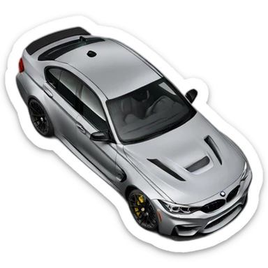 BMW M3 CS sticker