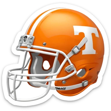 Tennessee football helmet sticker
