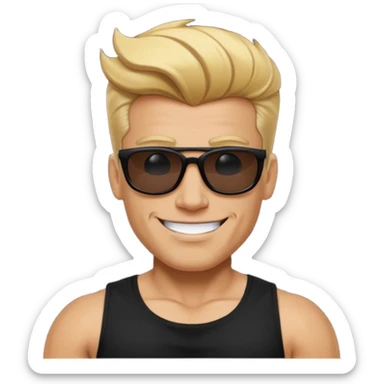 johhny bravo sticker