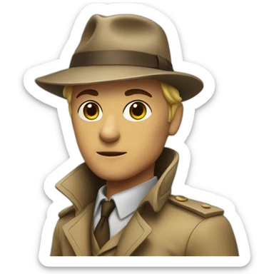 detective ocelot sticker