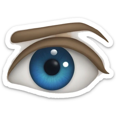 siames ojos azules sticker