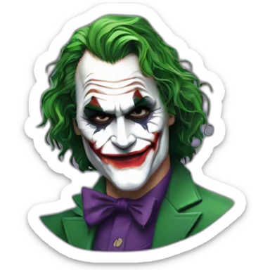 the joker Joaquin Phoenix sticker