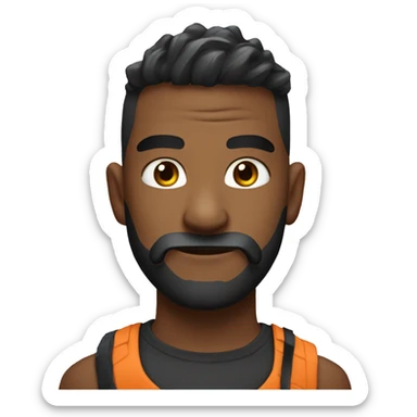 The streamer Ninja with a low taper fade sticker