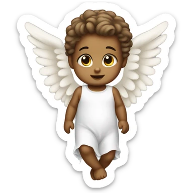baby angel sticker