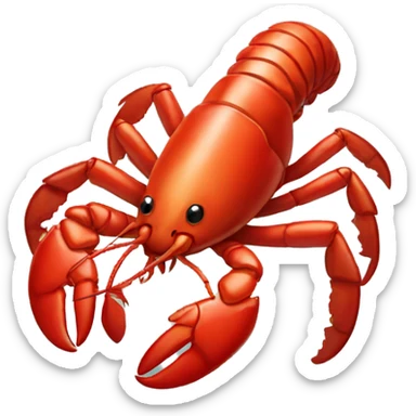 Lobster sticker