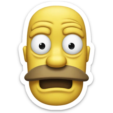 Homer sticker