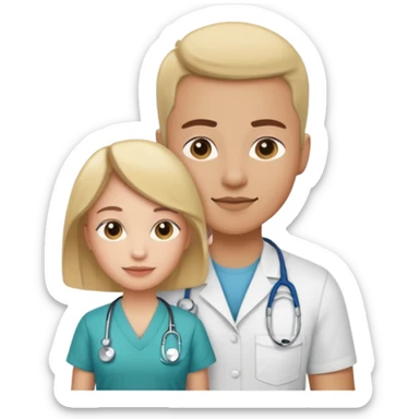 Occupational therapist assistant and physiotherapist assistant  sticker