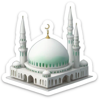 Islamic mosque sticker