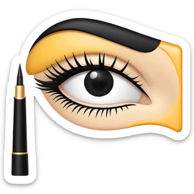 eye liner item sticker