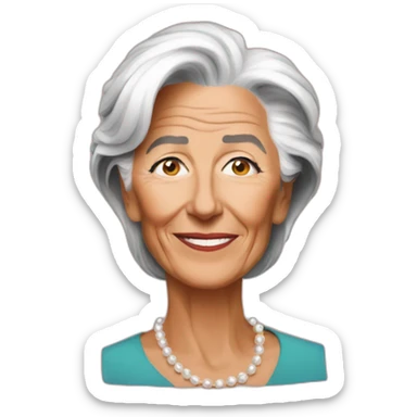 Christine Lagarde  sticker