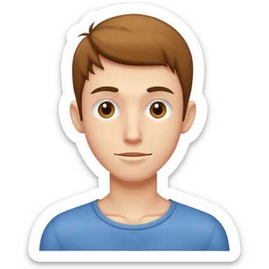 Skinny dude  sticker