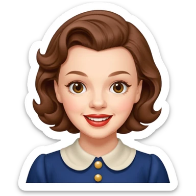 Judy Garland sticker