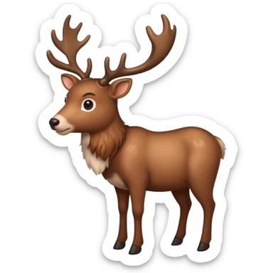 A Reindeer sticker