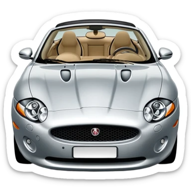 A 2007 jaguar xk sticker