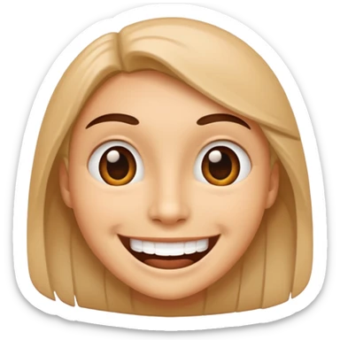 Grinning Face sticker