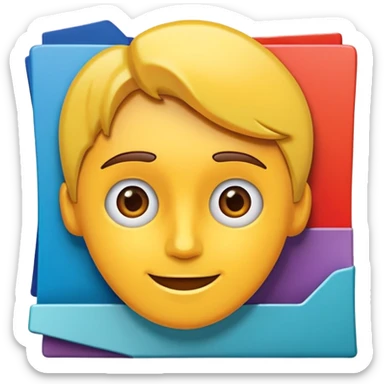 LA PALABRA "FRASE" COMO DI FUERA RECORTADO DE UNA REVISTA sticker