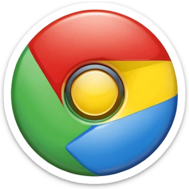 Google Chrome sticker