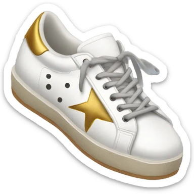 golden goose sneakers sticker