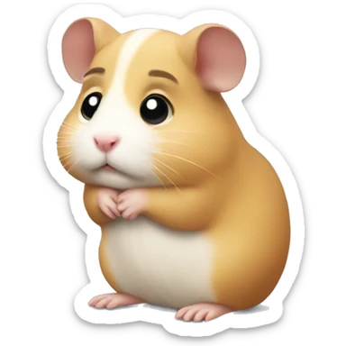 Sad Hamster sticker
