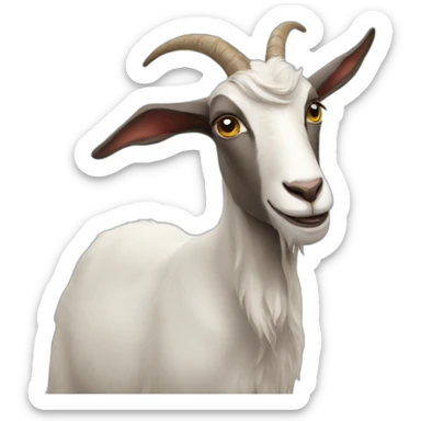 Goat sticker