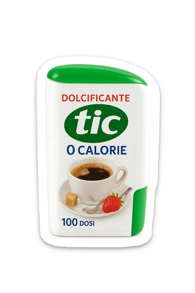 Dolcificante Tic 0 calorie sticker