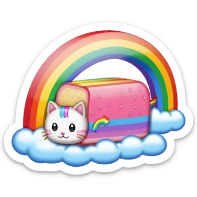 Nyan cat sticker