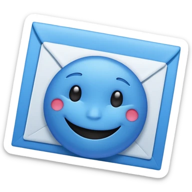 A letter
Emoji

 sticker