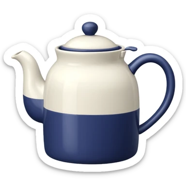 cylindrical teapot  sticker