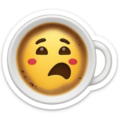 Tasse de café sticker