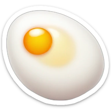 Red hot egg sticker