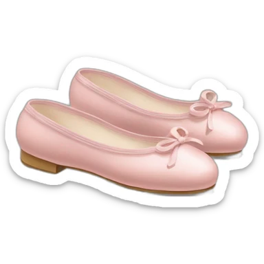 Flat ballet shoes Chanel  sticker