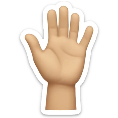 Clapping hands while going ooh sticker