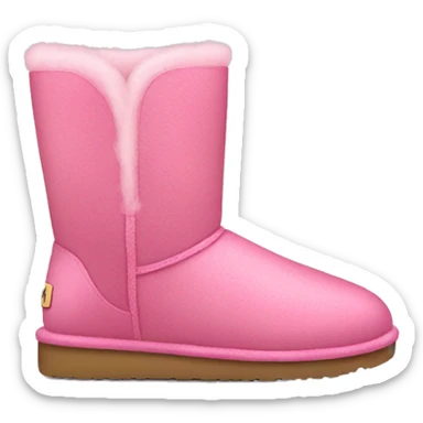 Pink ugg boots sticker