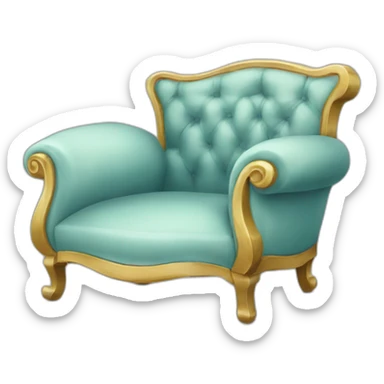 Chaise dentaire sticker