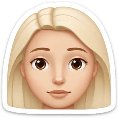 Central Cee UK rapper simplified expressive face signature features no text sticker